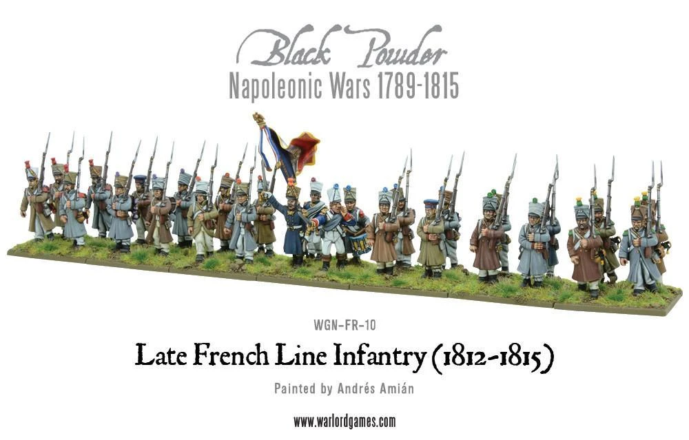 WarlordGames Black Powder WGN-FR-10 – Late French Line Infantry (1812-1815) 28mm 4 WarlordGames Black Powder WGN-FR-10 – Late French Line Infantry (1812-1815) 28mm - Image 2