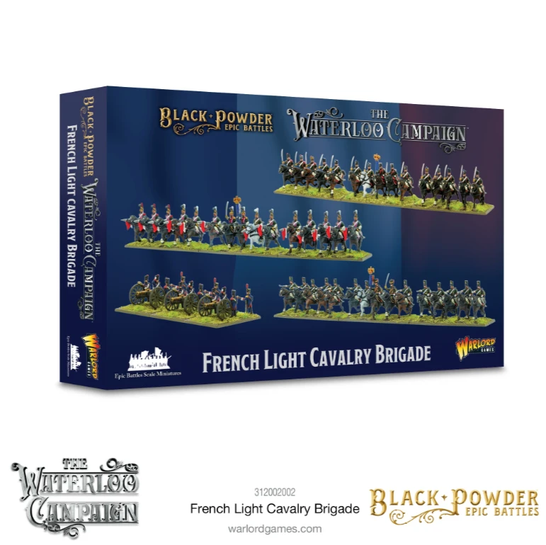 Warlord Games Black Powder Epic Battles: Waterloo β French Light Cavalry Brigade