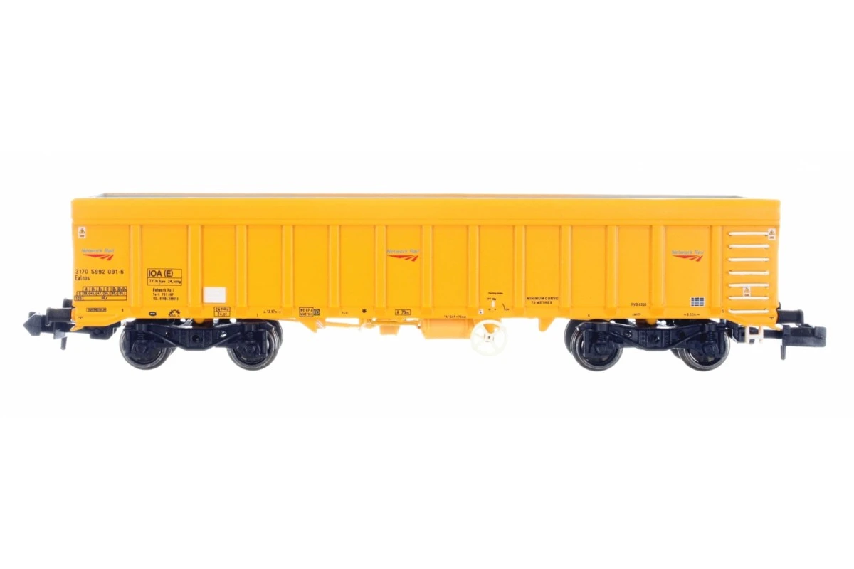 Dapol 2F-045-011 N GAUGE IOA BALLAST WAGON NETWORK RAIL YELLOW 3170 5992 091-6 3 Dapol 2F-045-011 N GAUGE IOA BALLAST WAGON NETWORK RAIL YELLOW 3170 5992 091-6