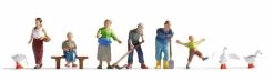 NOCH 15629 Farmers And Geese N SCALE
