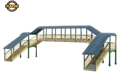 Ratio 248 N Gauge Modular Covered Footbridge Kit