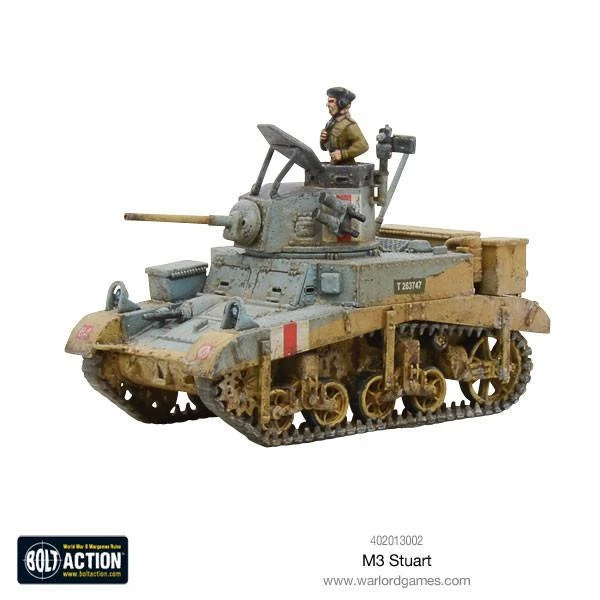 Warlord Games Bolt Action 402013002 – M3 Stuart 1:56 Scale 8 Warlord Games Bolt Action 402013002 – M3 Stuart 1:56 Scale - Image 6