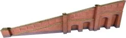 PN148 Metcalfe N Gauge Tapered Retaining Wall (Red Brick) Kit
