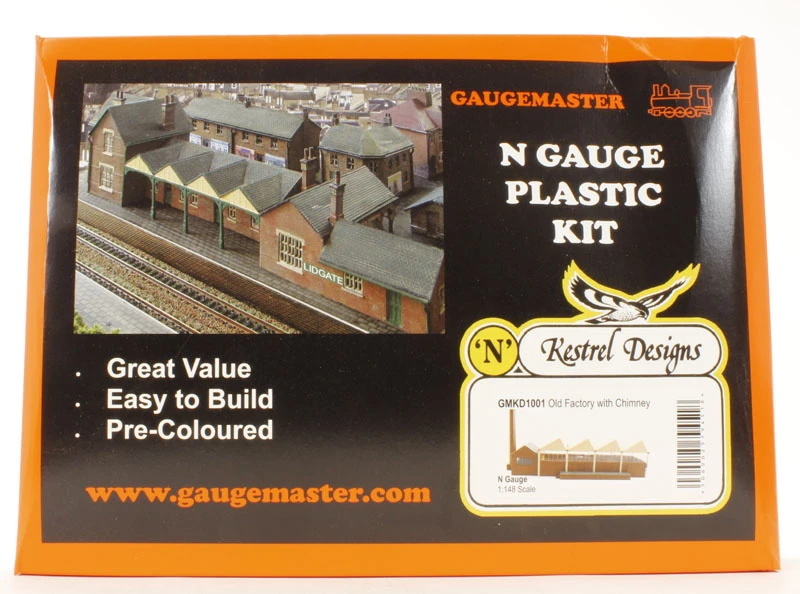 Kestrel GAUGEMASTER GMKD1001 Old Factory With Chimney – N Gauge - Image 2