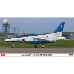 HASEGAWA 07480 1:48 KAWASAKI T-4 BLUE IMPULSE 2019