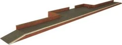 PN110 Metcalfe N Gauge Red Brick Platform Kit