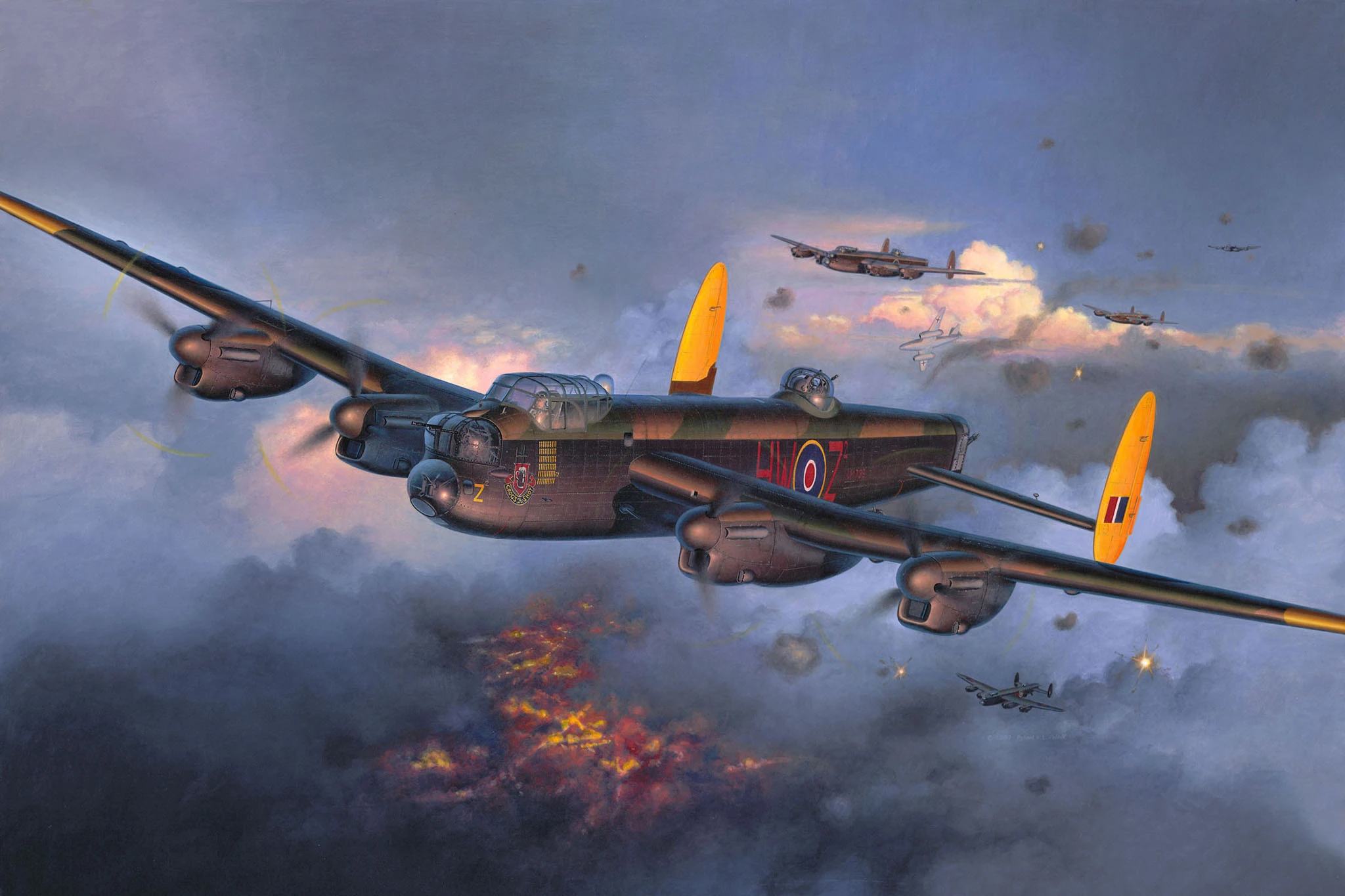 REVELL 04300 Avro 683 Lancaster Mk.I/III 1/72 Scale 4 REVELL 04300 Avro 683 Lancaster Mk.I/III 1/72 Scale - Image 2
