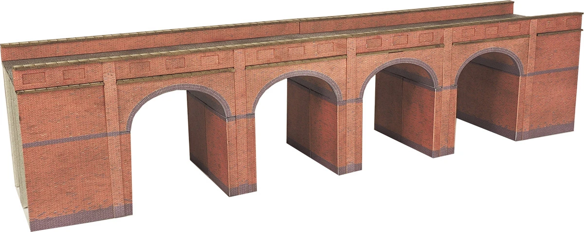 PN140 Metcalfe N Gauge Red Brick Viaduct Kit