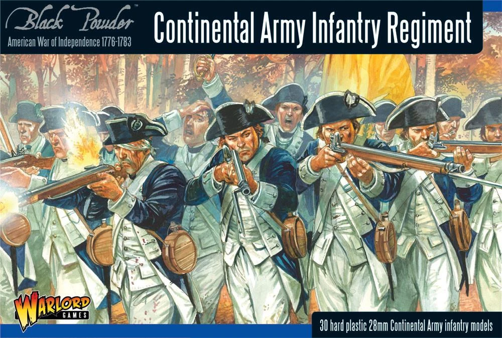 WARLORD GAMES WGR-AWI-04 Continental Army Infantry 3 WARLORD GAMES WGR-AWI-04 Continental Army Infantry