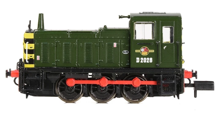 GRAHAM FARISH 371-061A Class 03 D2028 BR Green (Wasp Stripes) 5 GRAHAM FARISH 371-061A Class 03 D2028 BR Green (Wasp Stripes) - Image 3