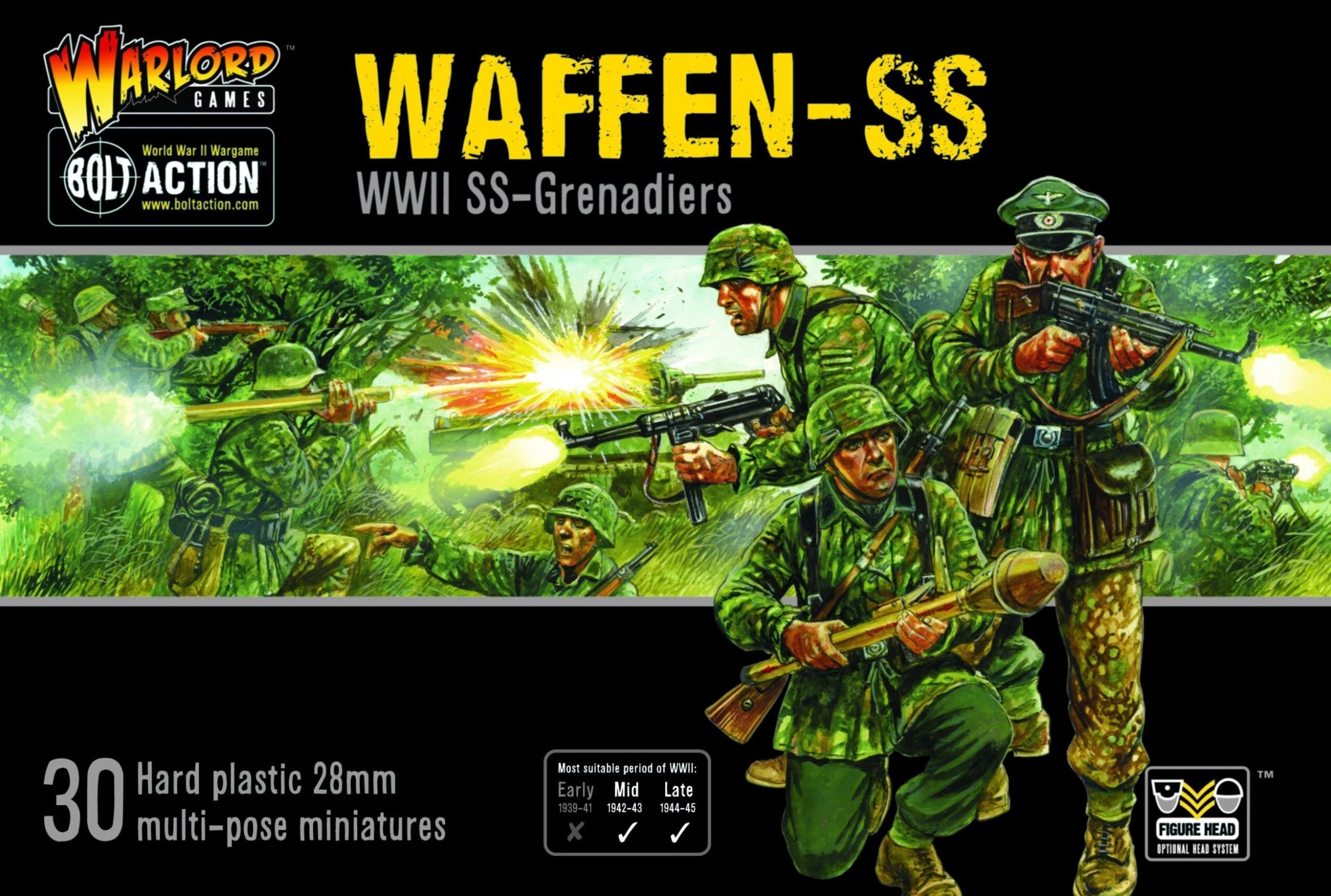 Warlord Games Bolt Action Waffen SS 1:56 Scale 5 Warlord Games Bolt Action Waffen SS 1:56 Scale - Image 3