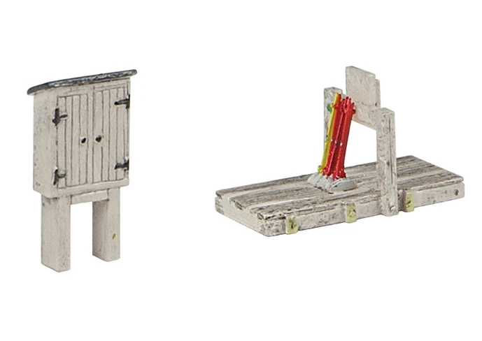 GRAHAM FARISH 42-575 4 Lever Open Ground Frame N GAUGE 4 GRAHAM FARISH 42-575 4 Lever Open Ground Frame N GAUGE - Image 2
