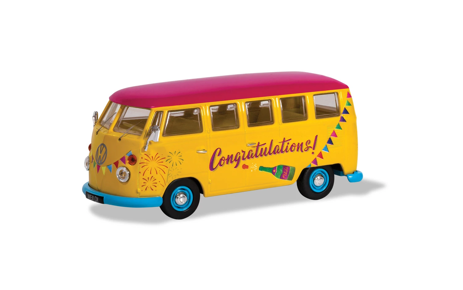 CORGI CC02736 Volkswagen Campervan Congratulations 3 CORGI CC02736 Volkswagen Campervan Congratulations