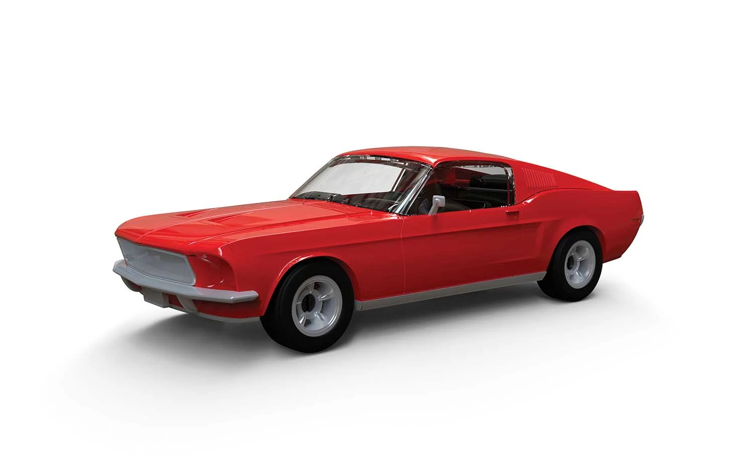 J6035 Airfix QUICKBUILD Ford Mustang GT 1968 Red 5 J6035 Airfix QUICKBUILD Ford Mustang GT 1968 Red - Image 3