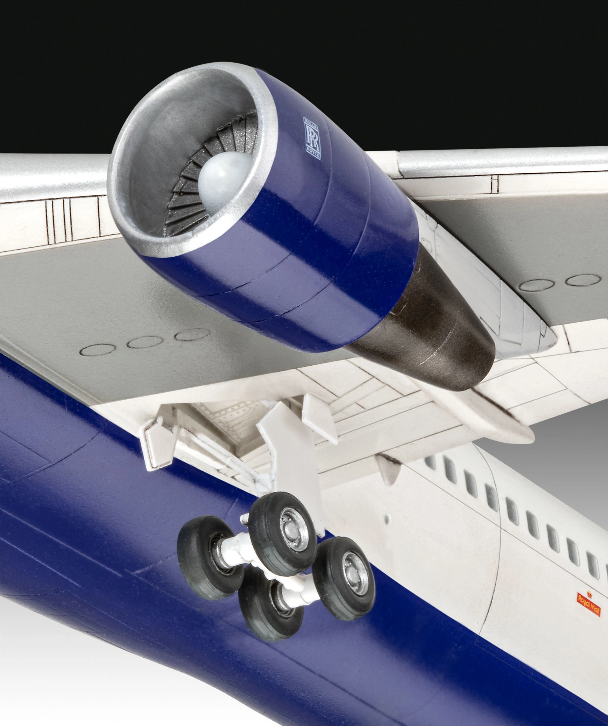REVELL 03862 Boeing 767-300ER British Airways Chelsea Rose Scale: 1:144 7 REVELL 03862 Boeing 767-300ER British Airways Chelsea Rose Scale: 1:144 - Image 5