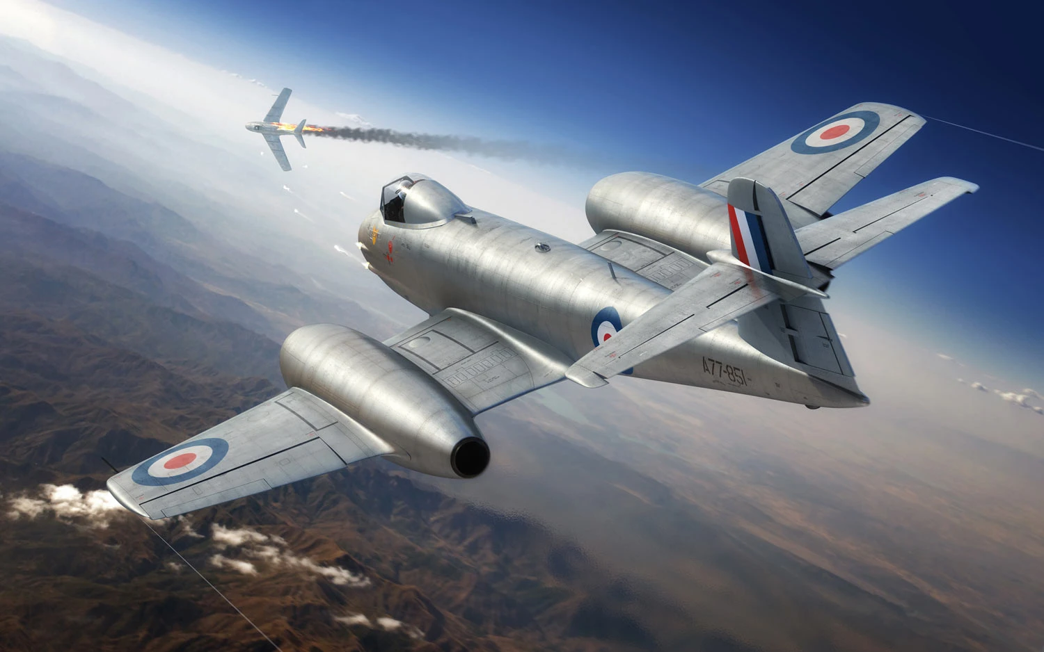 A09184 Airfix Gloster Meteor F8 Korea 1:48 Scale 11 A09184 Airfix Gloster Meteor F8 Korea 1:48 Scale - Image 9