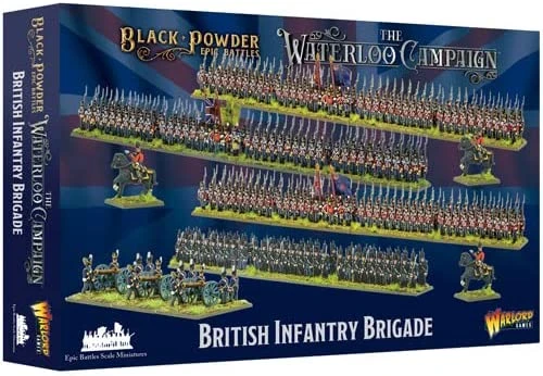 WarLord Black Powder Epic Battles Waterloo: British Infantry Brigade Military Plastic Model Kit 3 WarLord Black Powder Epic Battles Waterloo: British Infantry Brigade Military Plastic Model Kit
