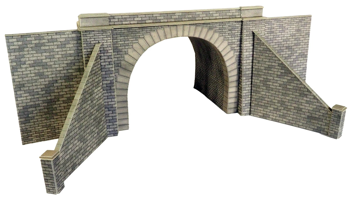 PO242 Metcalfe OO/H0 Double Track Tunnel Entrances Kit 3 PO242 Metcalfe OO/H0 Double Track Tunnel Entrances Kit