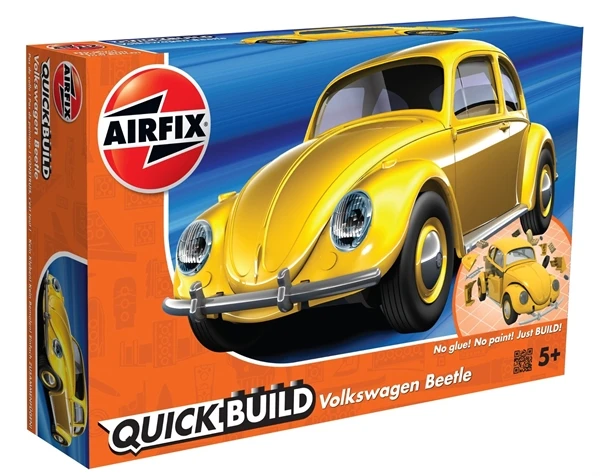 J6023 Airfix QUICKBUILD VW Beetle Yellow 3 J6023 Airfix QUICKBUILD VW Beetle Yellow