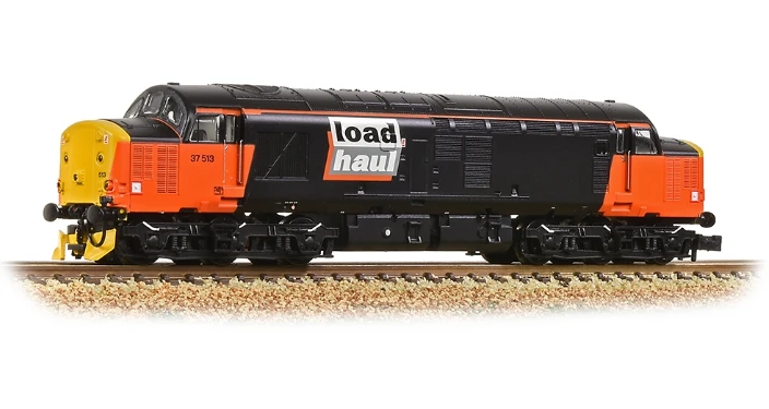 GRAHAM FARISH 371-152 Class 37/5 Refurbished 37513 Loadhaul 5 GRAHAM FARISH 371-152 Class 37/5 Refurbished 37513 Loadhaul - Image 3