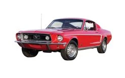 Alternative view of J6035 Airfix QUICKBUILD Ford Mustang GT 1968 Red